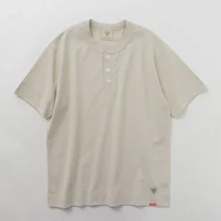 HEALTHKNIT / HEALTHKNIT x RAGHenry Neck T-shirt