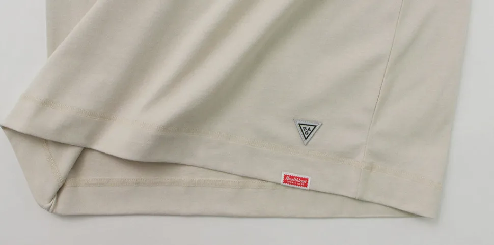 HEALTHKNIT / HEALTHKNIT x RAGHenry Neck T-shirt