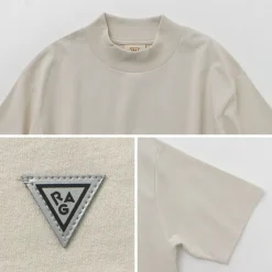 HEALTHKNIT / HEALTHKNIT×RAGMock Neck T-Shirt