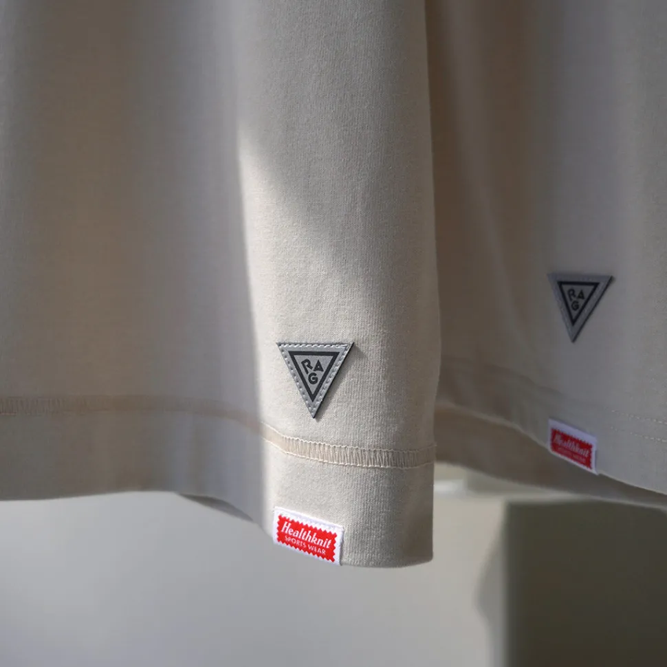 HEALTHKNIT / HEALTHKNIT×RAGMock Neck T-Shirt