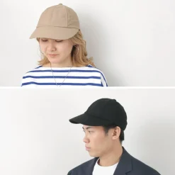 HICOSAKA / Chino Big Visor 8 Panel Cap