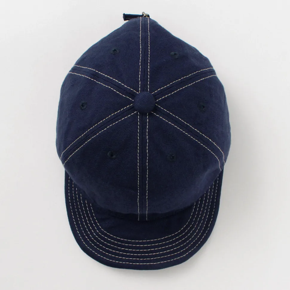 HIGHER / Blue Selvage Denim Cinchback Cap