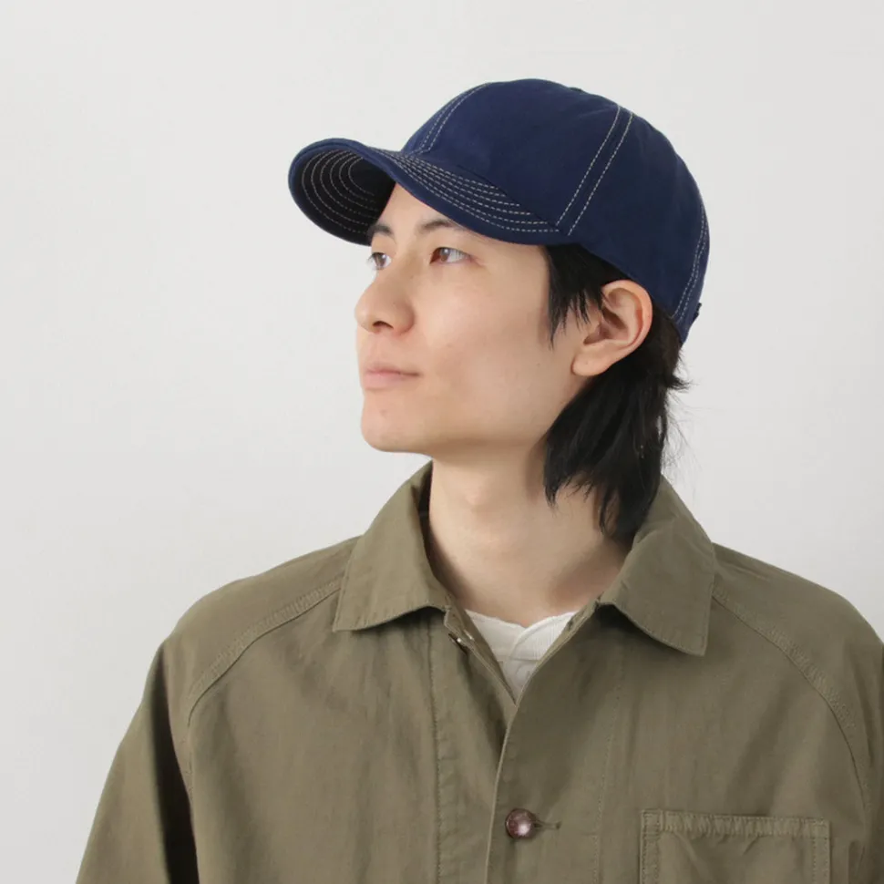 HIGHER / Blue Selvage Denim Cinchback Cap