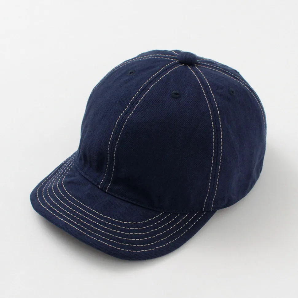 HIGHER / Blue Selvage Denim Cinchback Cap
