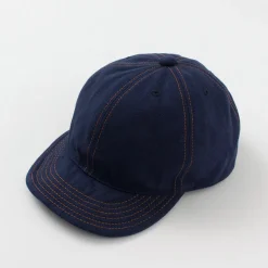 HIGHER / Blue Selvage Denim Cinchback Cap