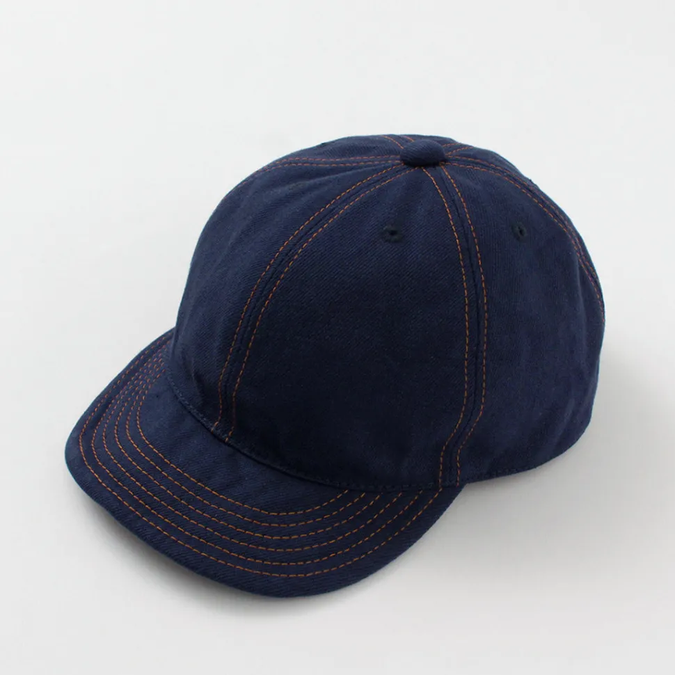 HIGHER / Blue Selvage Denim Cinchback Cap