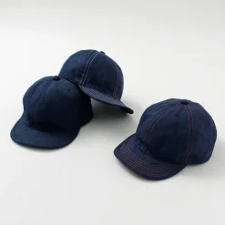HIGHER / Blue Selvage Denim Cinchback Cap