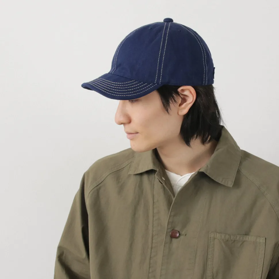 HIGHER / Blue Selvage Denim Cinchback Cap