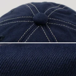 HIGHER / Blue Selvage Denim Cinchback Cap