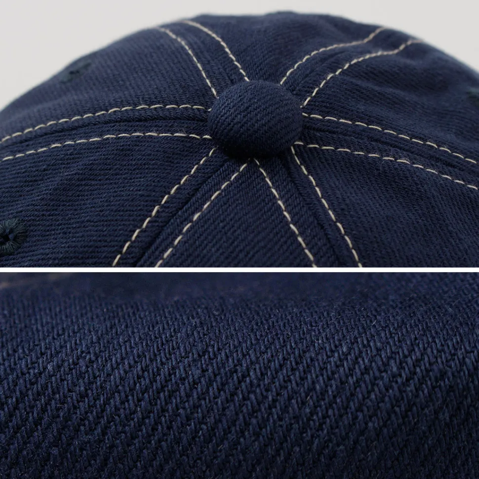 HIGHER / Blue Selvage Denim Cinchback Cap