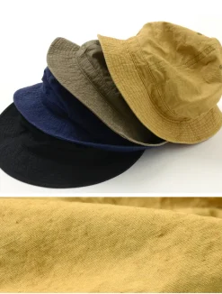 HIGHER / Cotton Linen Weathered Mountain Hat