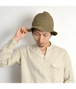 HIGHER / Cotton Linen Weathered Mountain Hat