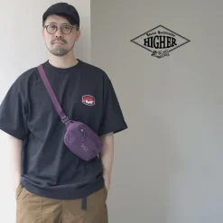 HIGHER / Cotton Nylon Ripstop 7 Panel Mesh Cap