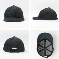 HIGHER / Denim multi-panel cap