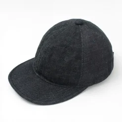 HIGHER / Denim multi-panel cap