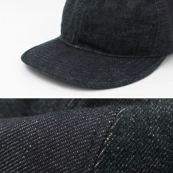HIGHER / Denim multi-panel cap