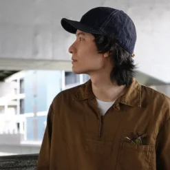 HIGHER / One-washed Selvage denim cap