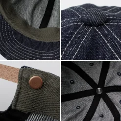 HIGHER / One-washed Selvage denim cap