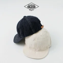HIGHER / One-washed Selvage denim cap
