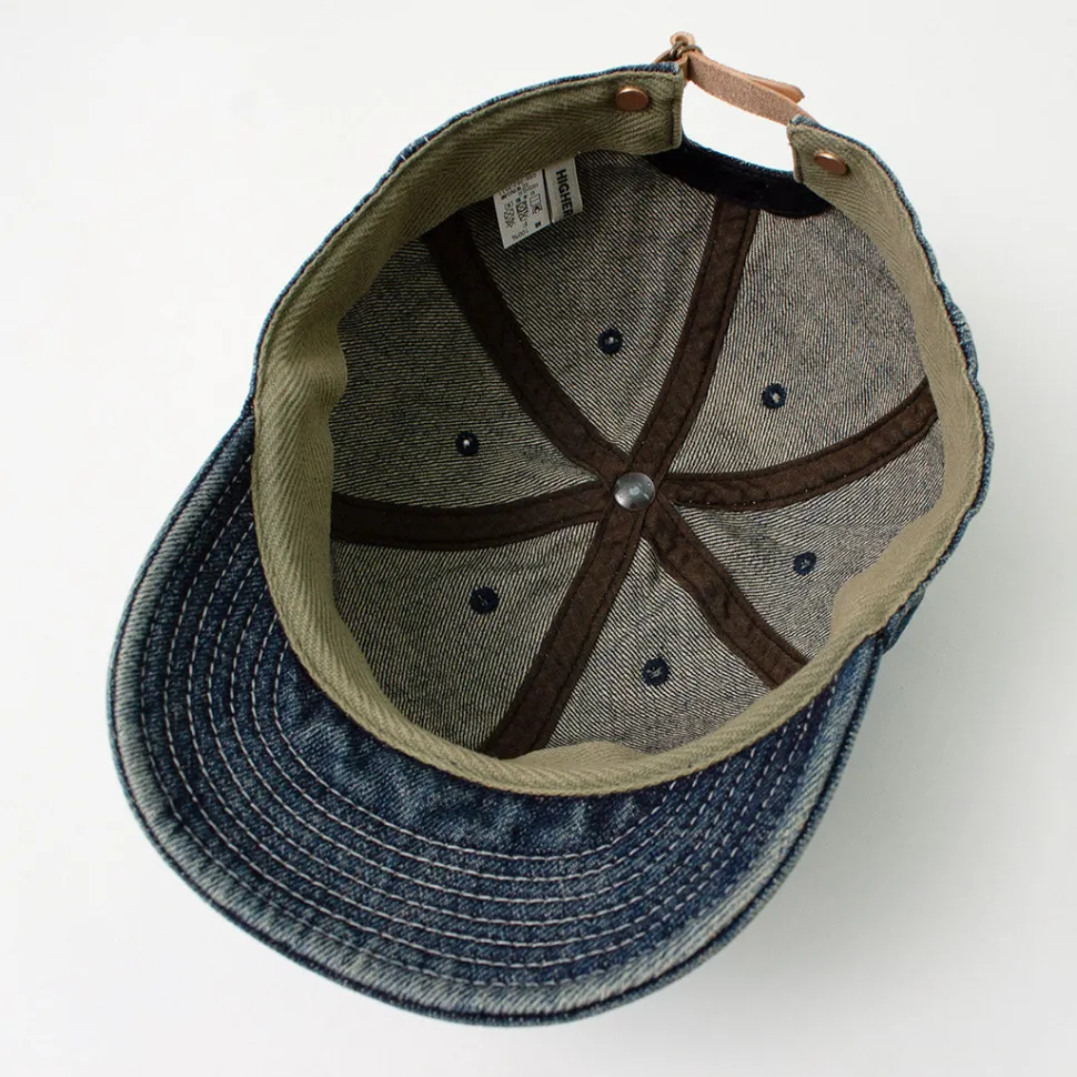 HIGHER / Selvage denim cap