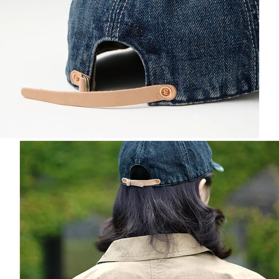 HIGHER / Selvage denim cap