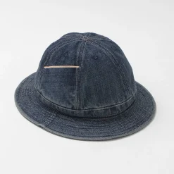 HIGHER / Selvage Denim Panel 6 Hat - Used finish