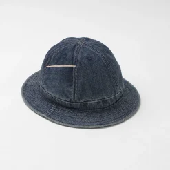 HIGHER / Selvage Denim Panel 6 Hat - Used finish