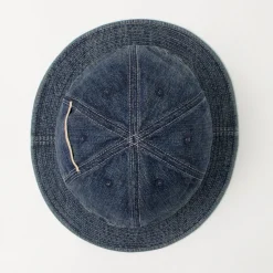 HIGHER / Selvage Denim Panel 6 Hat - Used finish