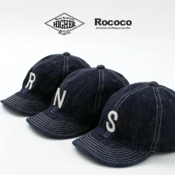 HIGHER / SELVEDGE DENIM CAP ONE WASH