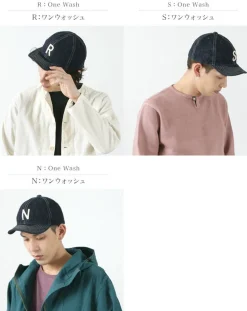 HIGHER / SELVEDGE DENIM CAP ONE WASH