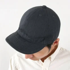 HIGHER / Selvedge Denim Cap One Wash Grec