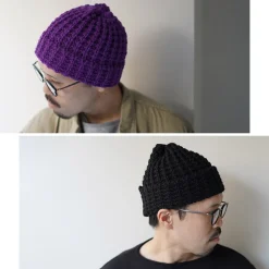 HIGHLAND 2000 / Bob Cap Tuck Stitch (Alpaca x British Wool Mix)
