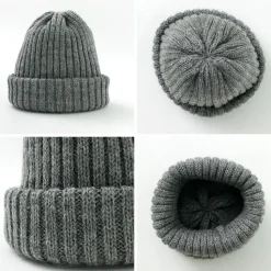 HIGHLAND 2000 / British Wool 2x1 Rib Bobby Cap