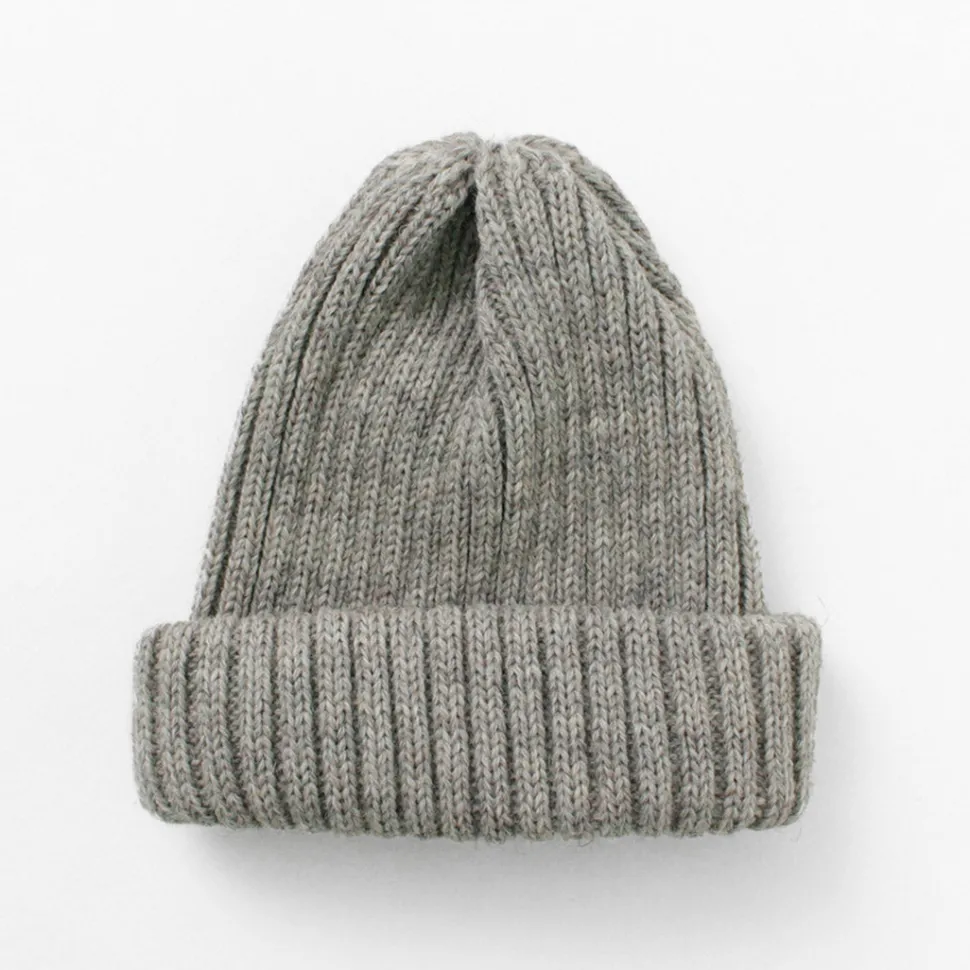HIGHLAND 2000 / British Wool 2x1 Rib Bobby Cap