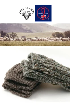 HIGHLAND 2000 / Cable Knits Mittens