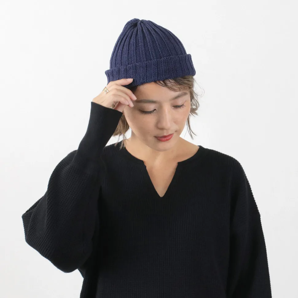 HIGHLAND 2000 / Cotton 2×2 ribbed bobby cap