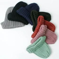 HIGHLAND 2000 / Cotton 2×2 ribbed bobby cap