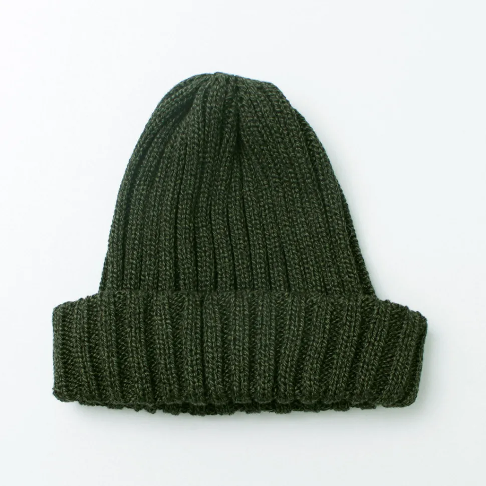 HIGHLAND 2000 / Cotton 2×2 ribbed bobby cap