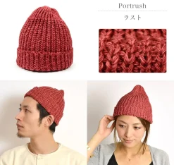 HIGHLAND 2000 / Cotton Linen Short Knitsted Cap