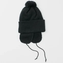 HIGHLAND 2000 / 3G Solid Bobcap Double Ear Cover and Pom Pom and Chin Rope (20cm)