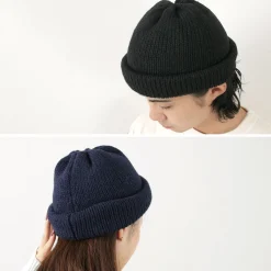 HIGHLAND 2000 / Merino Alpaca Tubular Bobby Cap (Double Turn Up)