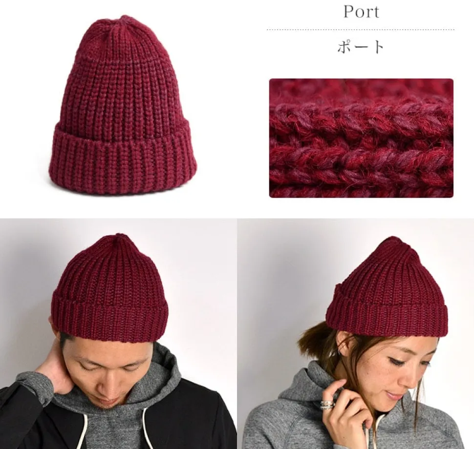 HIGHLAND 2000 / Short Merino Alpaca Knits Cap