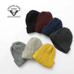 HIGHLAND 2000 / Very Short Heavyweight Cotton Knitted Cap