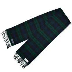 HIGHLAND TWEEDS / Lamb Wool Check Scarf