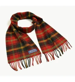 HIGHLAND TWEEDS / Lamb Wool Check Scarf