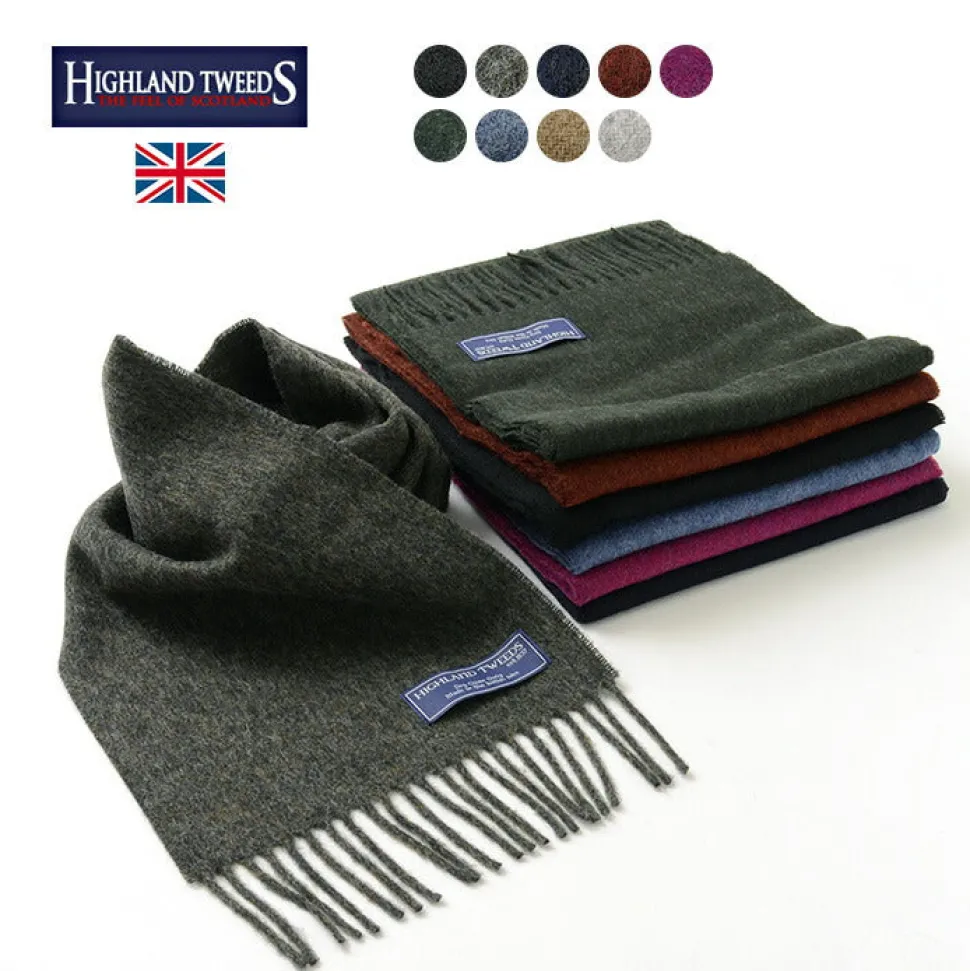 HIGHLAND TWEEDS / Lamb Wool Scarf