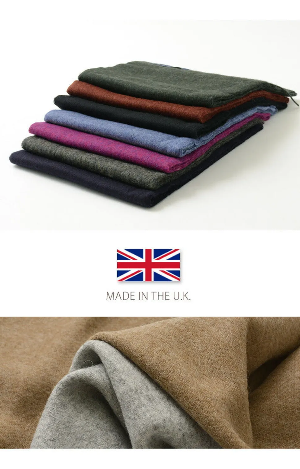 HIGHLAND TWEEDS / Lamb Wool Scarf