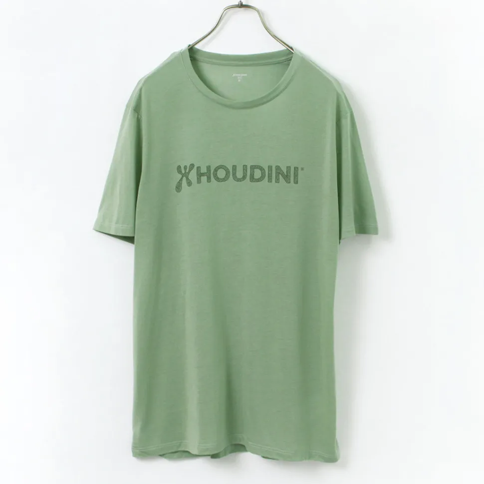 HOUDINI / Tree Tee Drawing logo /wood pulp T-shirt
