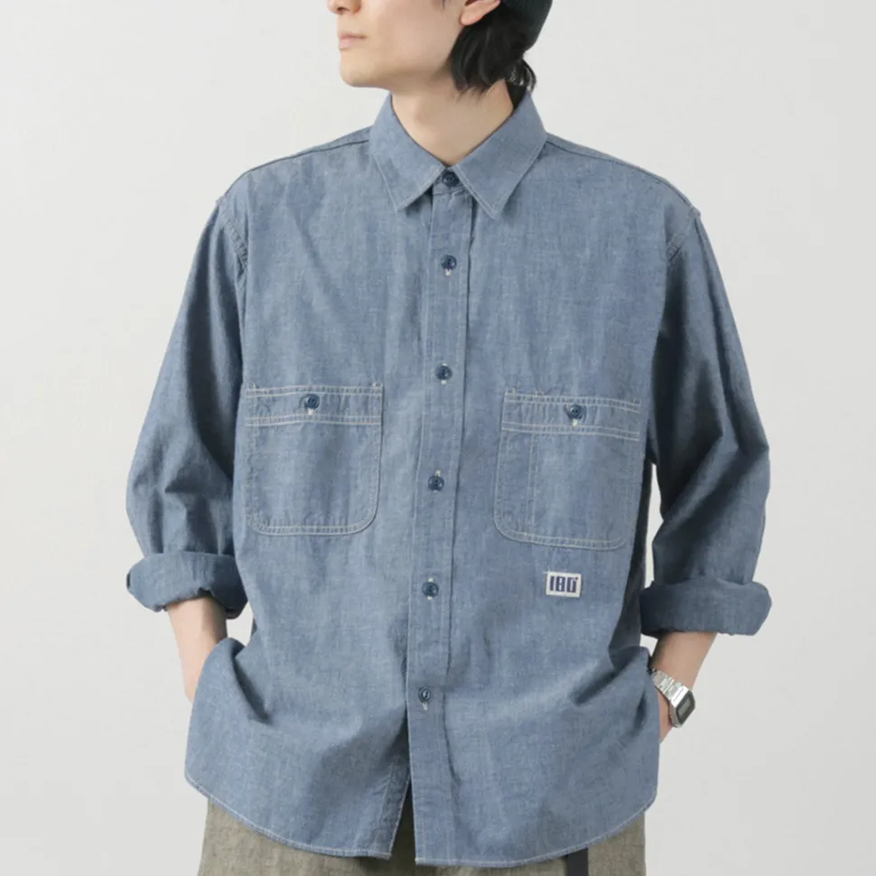 ILL ONE EIGHTY / Chambray Work Shirt