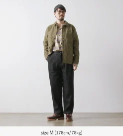 ILL ONE EIGHTY / Denim 2-tuck pants